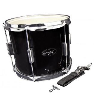 BASIX Marching drum 12х10' барабан маршевый с ремнем, черный